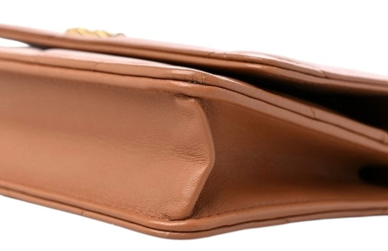 Chanel 19 Caramel Lambskin 21P
Wallet On Chain WOC Mixed Metal Hardware