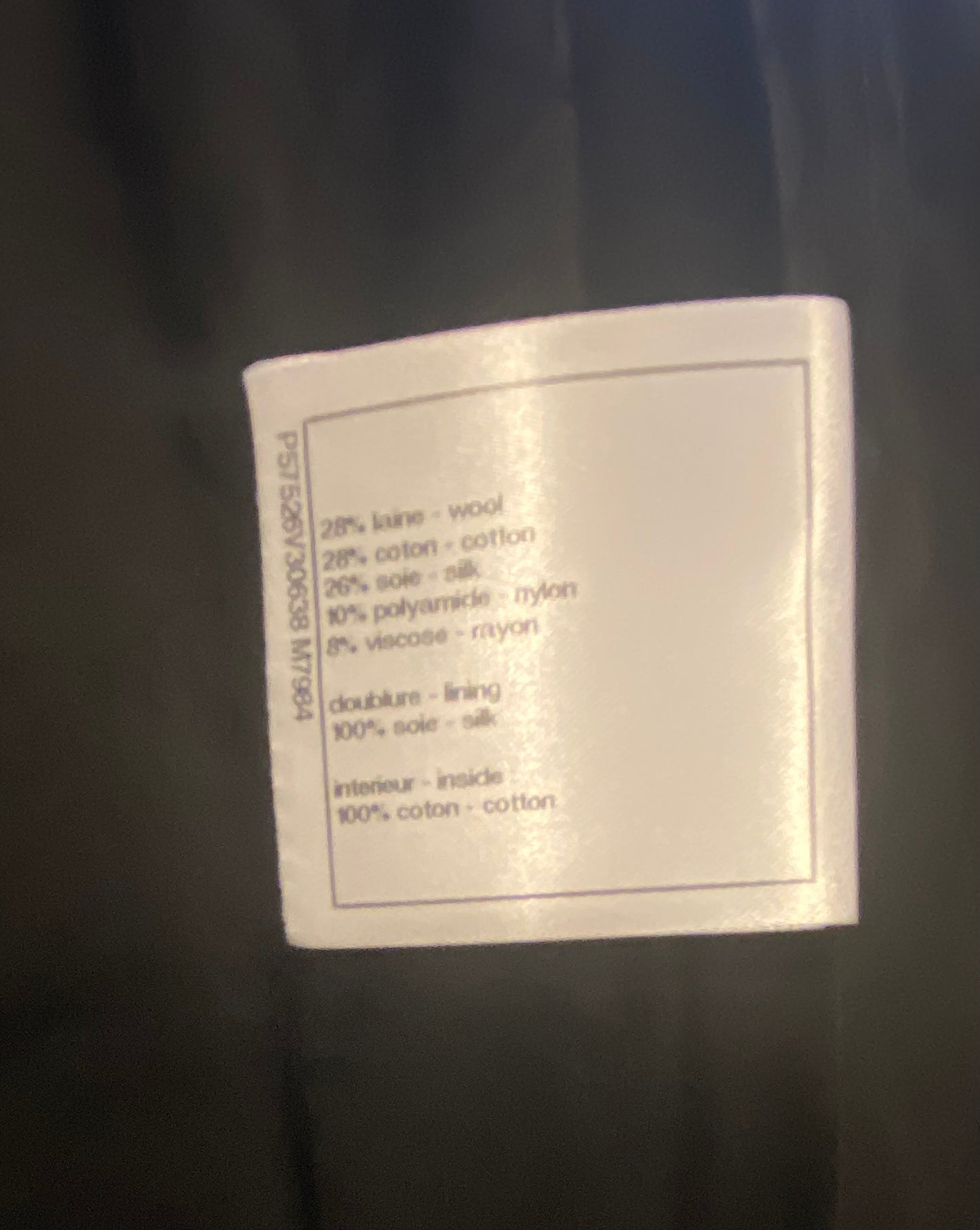 Chanel 17A Space Station Black White Ecru Metallic Fantasy Tweed Jacket FR 38