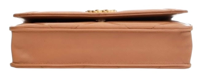 Chanel 19 Caramel Lambskin 21P
Wallet On Chain WOC Mixed Metal Hardware