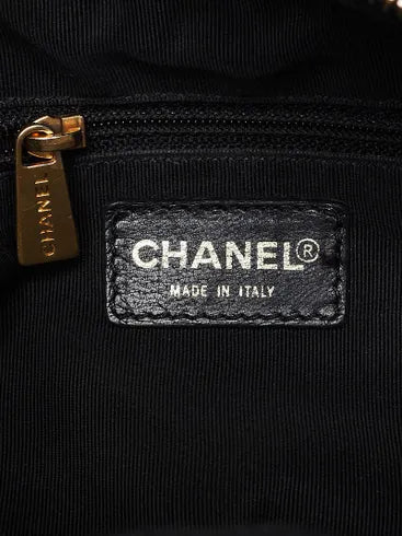 Chanel PPT Black Quilted Caviar Leather Petite Timeless Shopping Tote Bag GHW