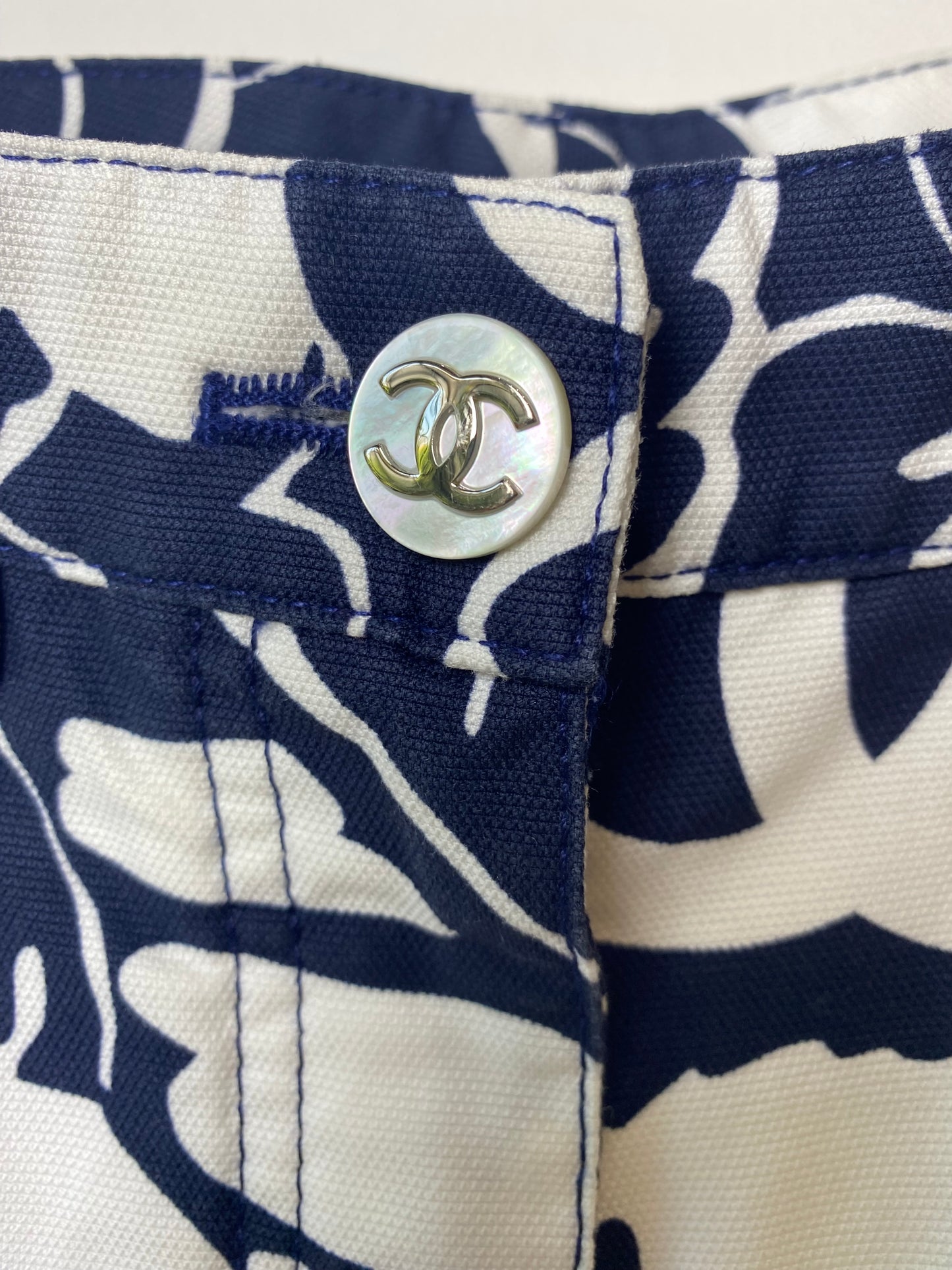 Chanel 2021 Coco Beach Swimsuit and Shorts SET FR 38/40