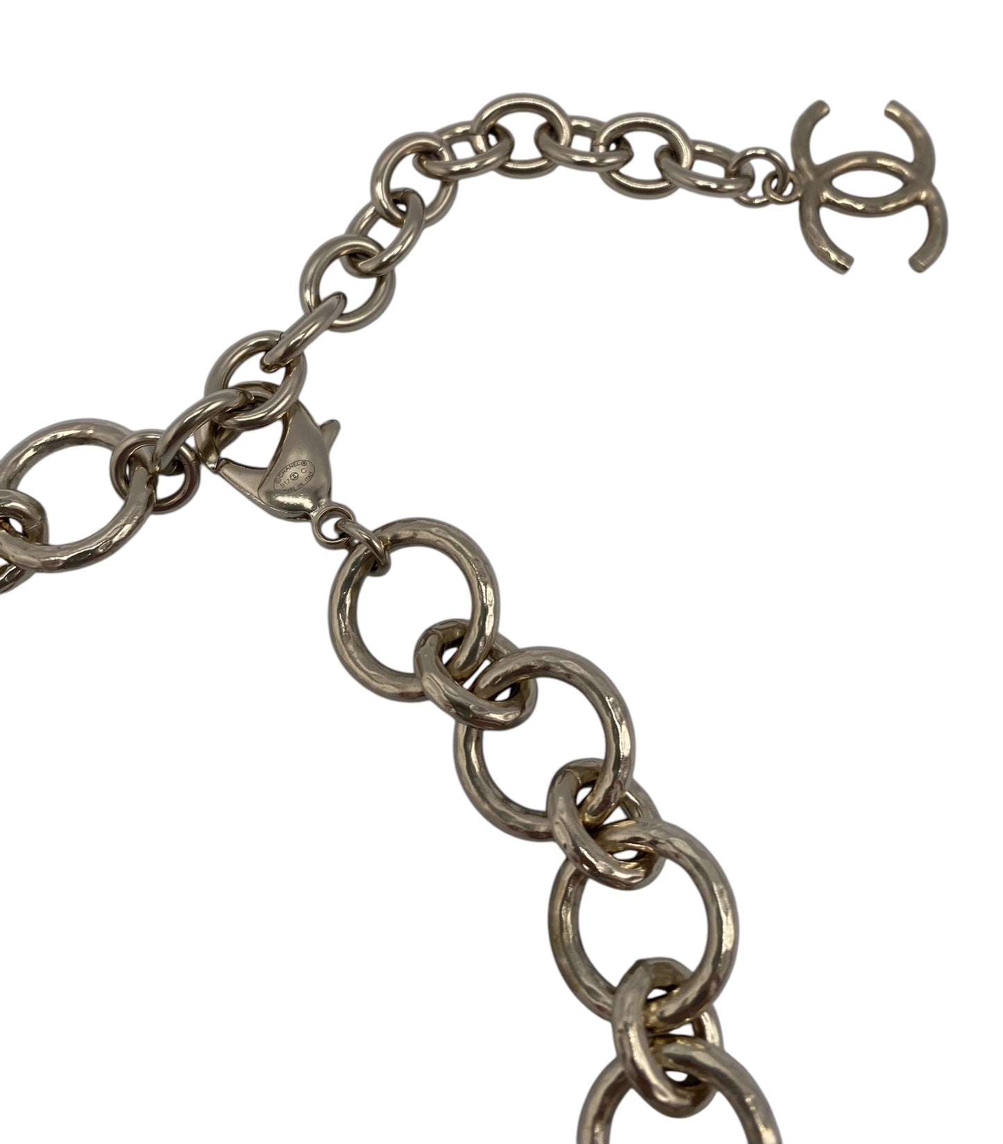 Chanel Letters 17C Paris-Cuba Runway Oversized Gold CC Necklace or Belt