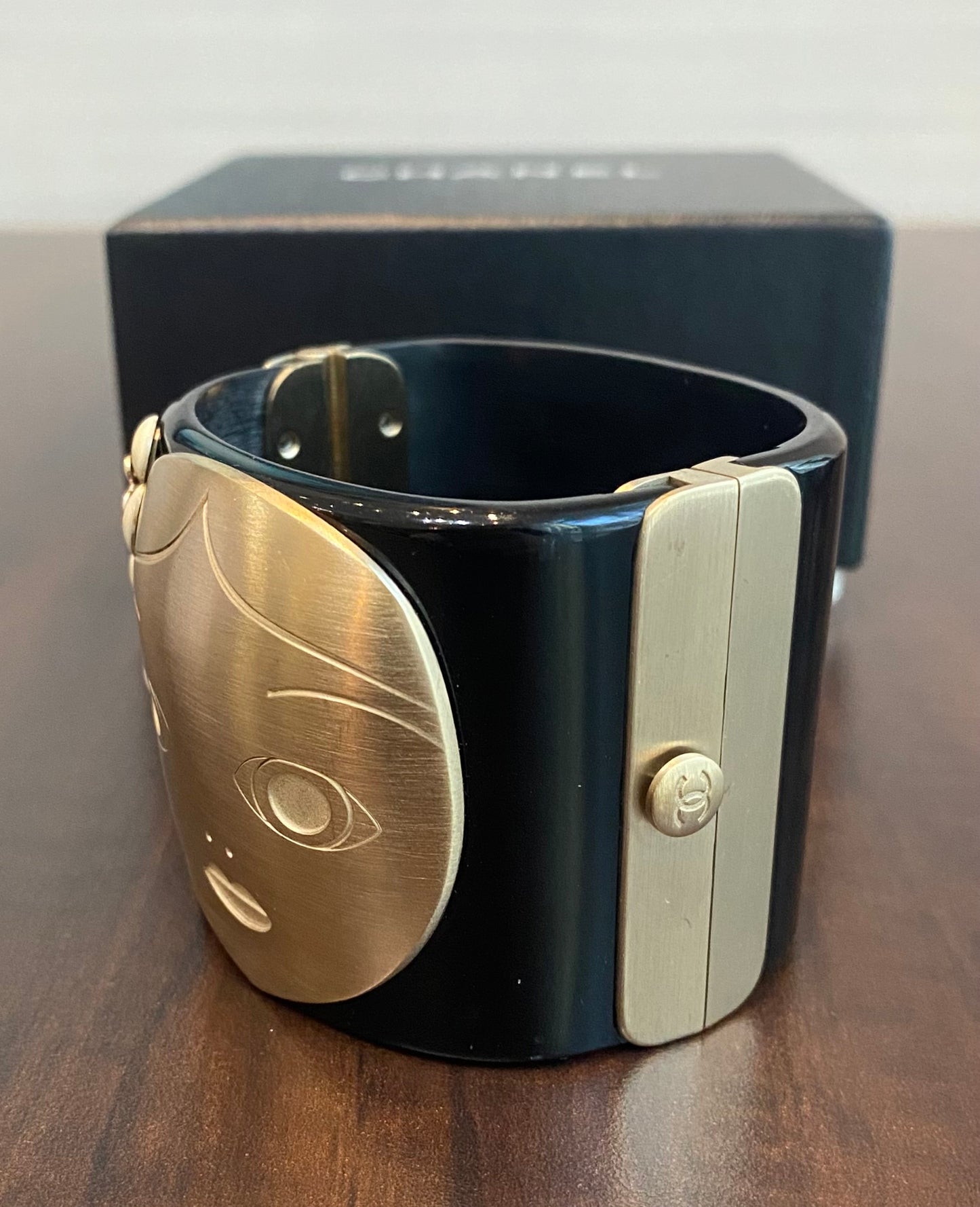 Chanel 09A Métiers D'Art Paris Moscow Matryoshka Doll Cuff Bracelet