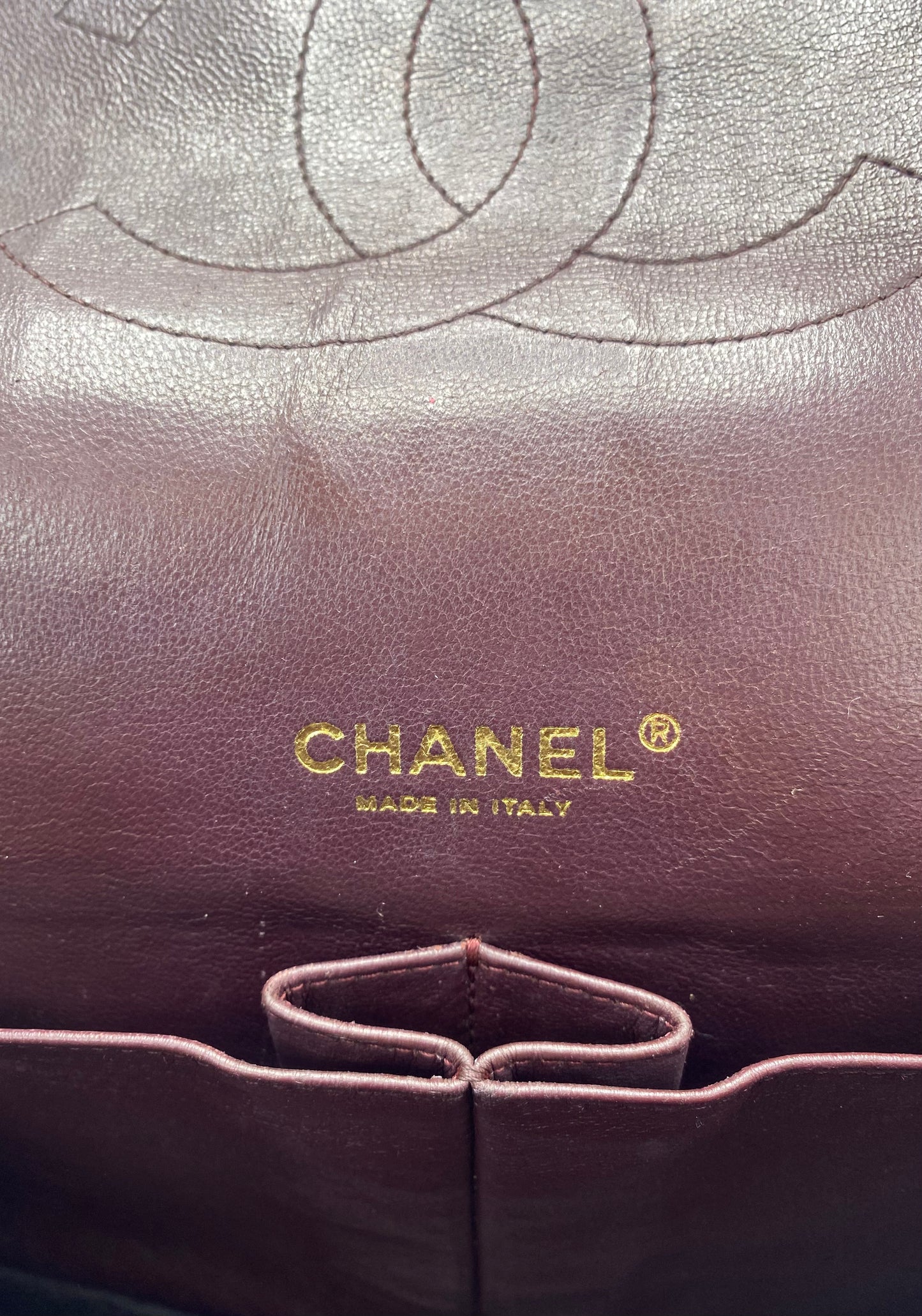 Chanel Maxi Dark Navy Lambskin Timeless Classic Double Flap Bag Gold Hardware GHW