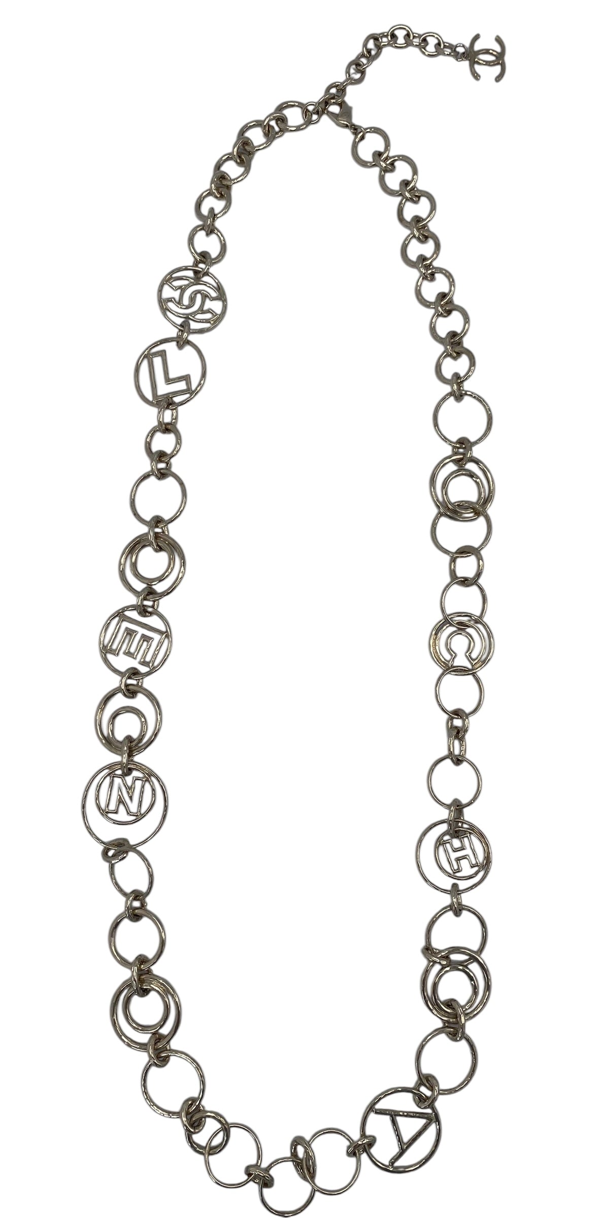 Chanel Letters 17C Paris-Cuba Runway Oversized Gold CC Necklace or Belt