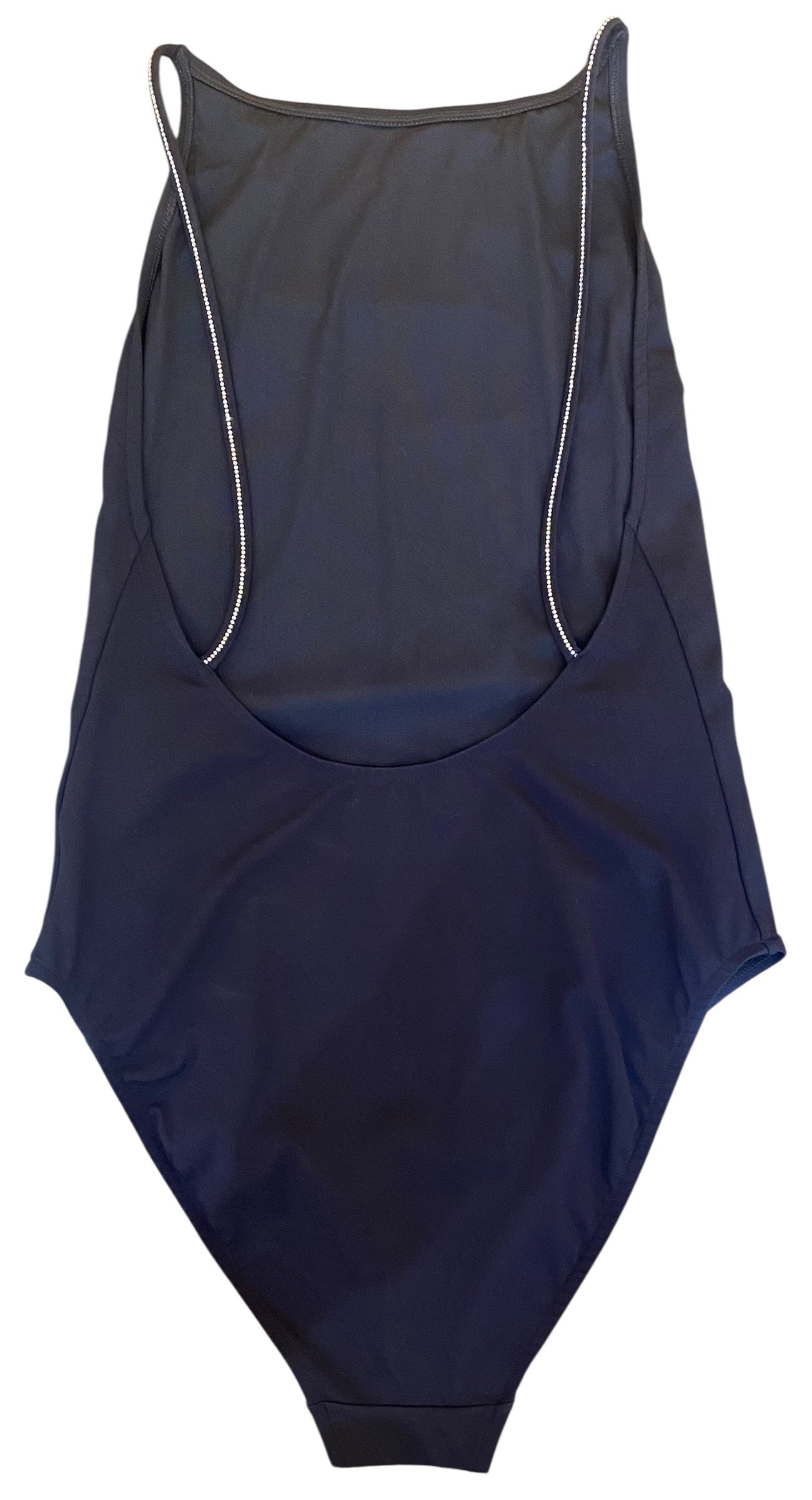 Chanel 23C One Piece Swim Bathing Suit Body Suit FR 38