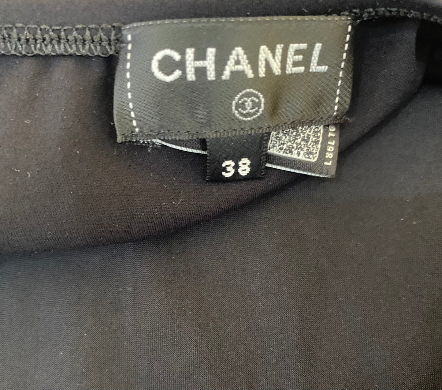 Chanel 23C One Piece Swim Bathing Suit Body Suit FR 38