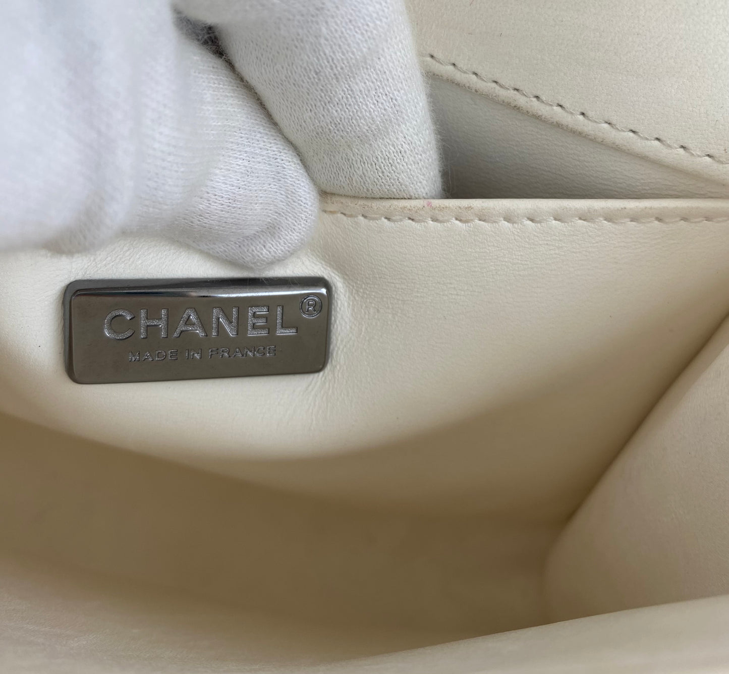 Chanel 14S Rare Limited Edition No 5 Graffiti Lambskin Boy Bag