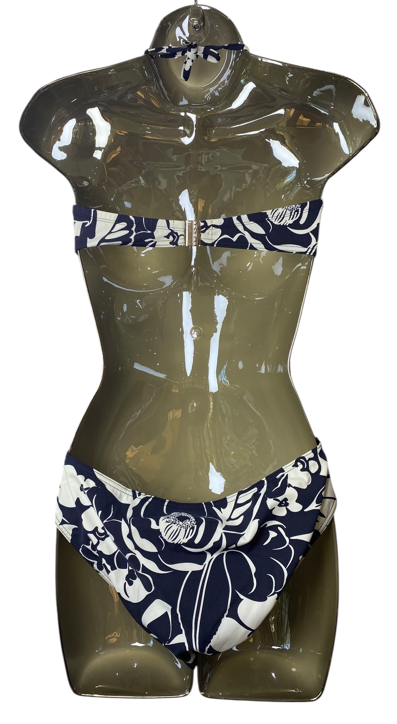 Chanel 2021 Coco Beach Swimsuit and Shorts SET FR 38/40