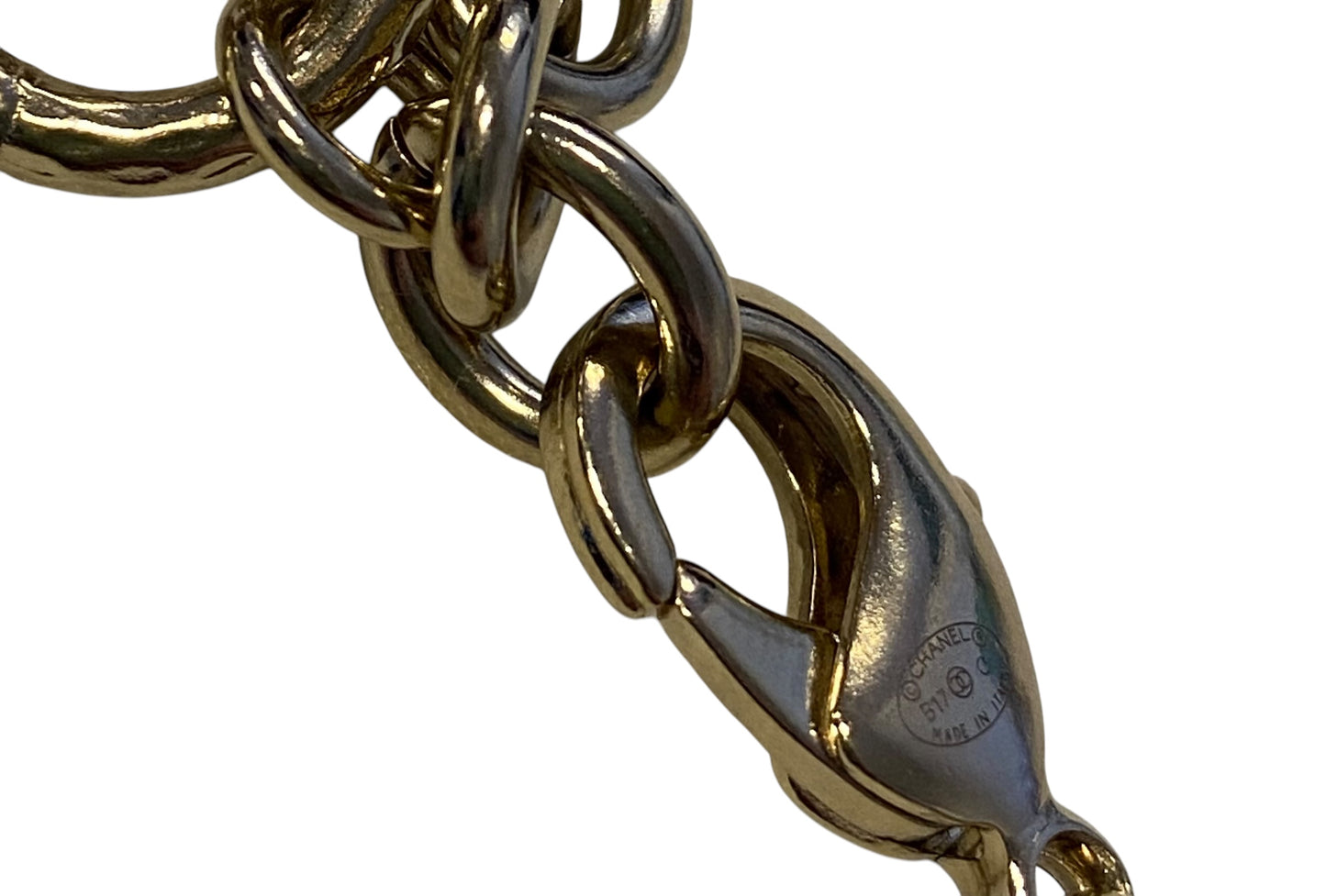 Chanel Letters 17C Paris-Cuba Runway Oversized Gold CC Necklace or Belt