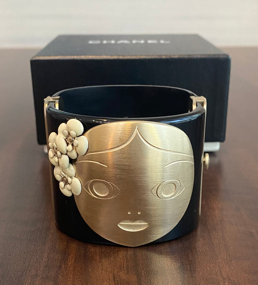 Chanel 09A Métiers D'Art Paris Moscow Matryoshka Doll Cuff Bracelet