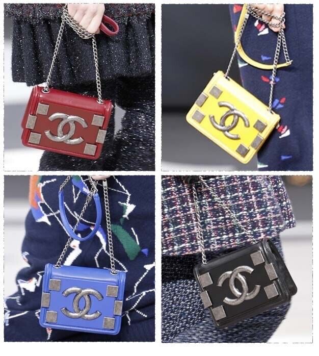 Chanel 13A Yellow Lambskin Boy Brick Lego Plexiglass Flap Bag