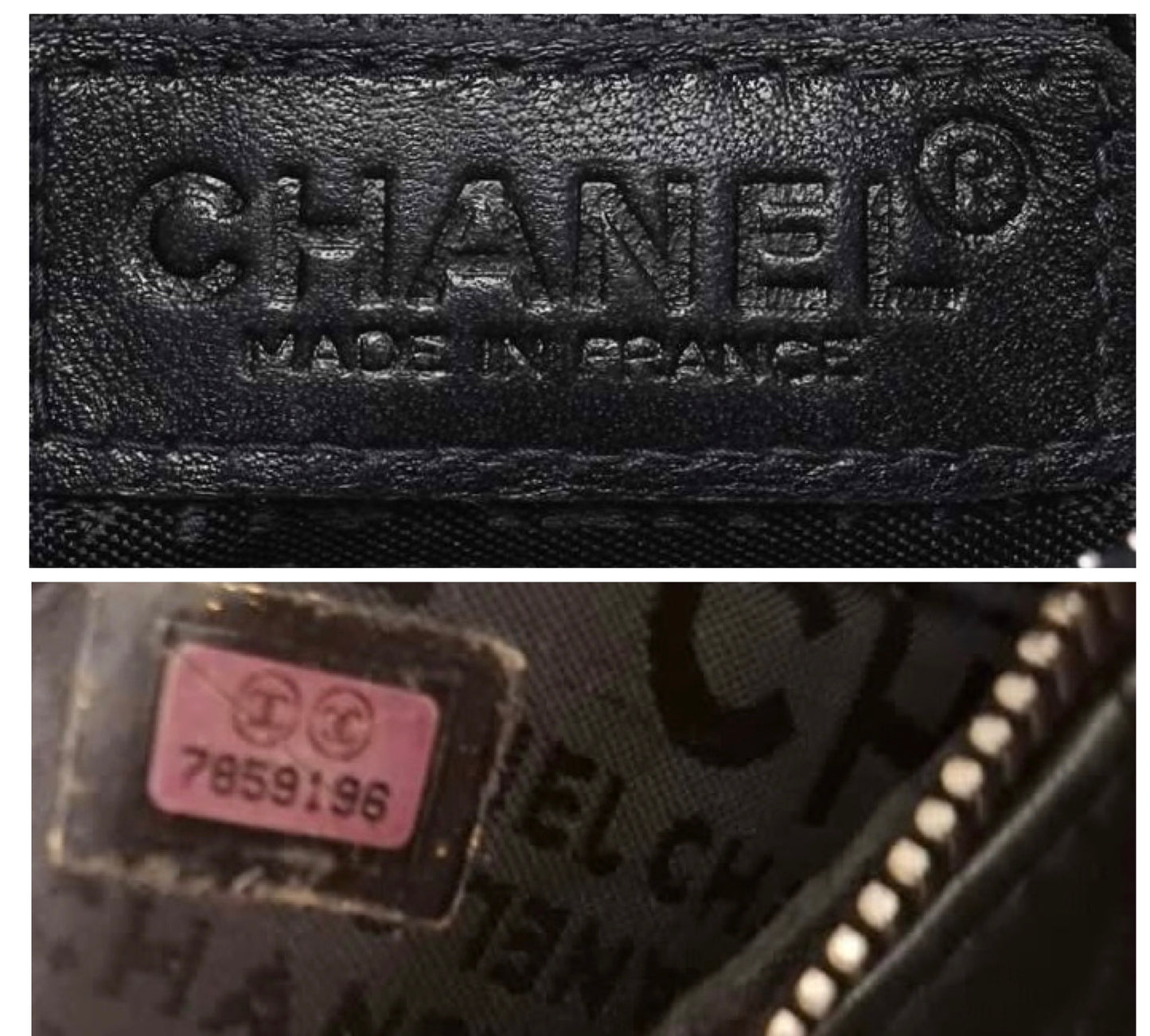 Rare Chanel 02A Mini Black Quilted Lambskin Silver CC Chain Fringe Bag