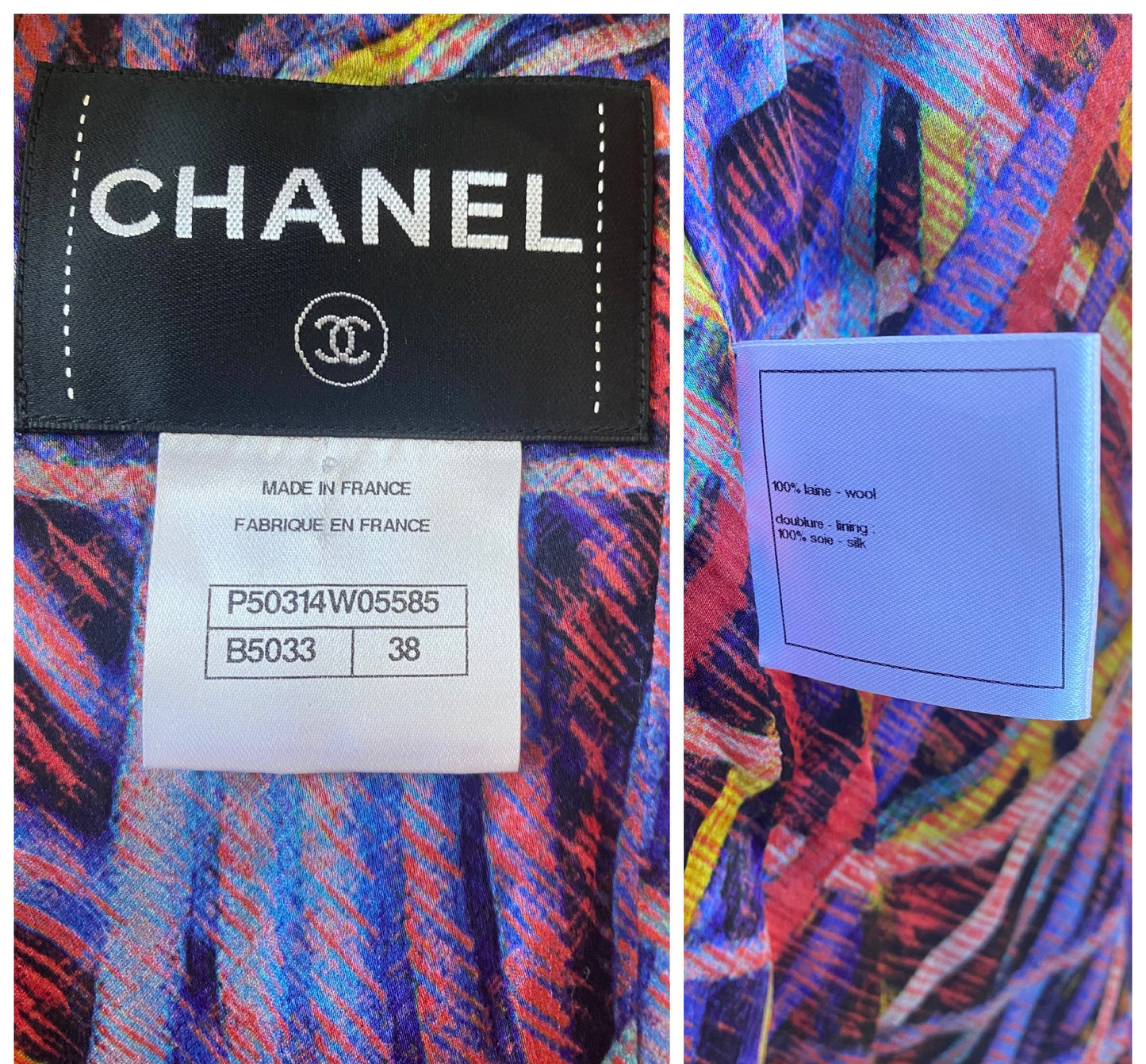 Chanel 14A Supermarket Collection Raspberry Pink Jacket FR 38