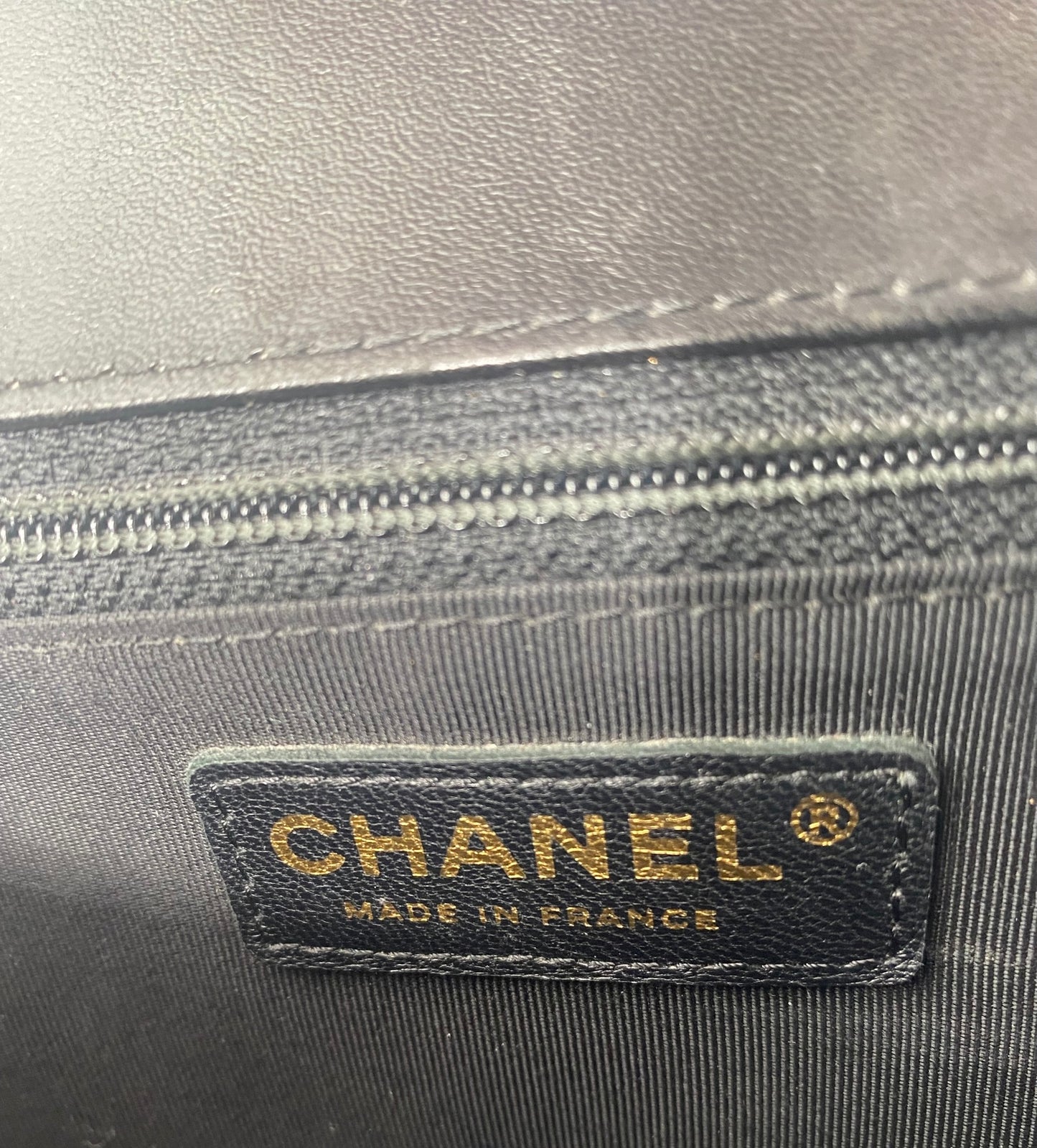 Chanel Boy Bag New Medium in Quilted Black Calfskin Gold Hardware GHW