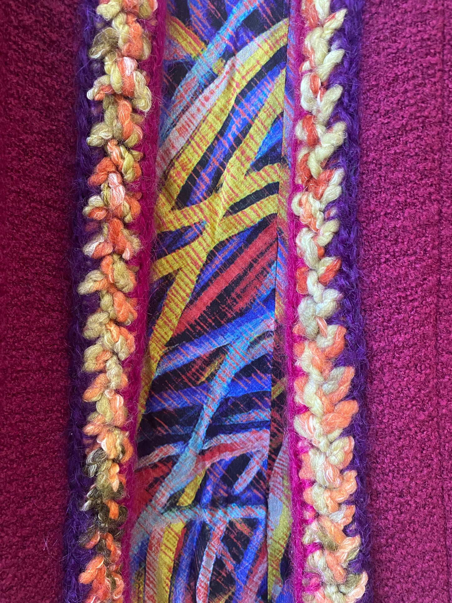 Chanel 14A Supermarket Collection SET Raspberry Pink Jacket & Blouse FR 38