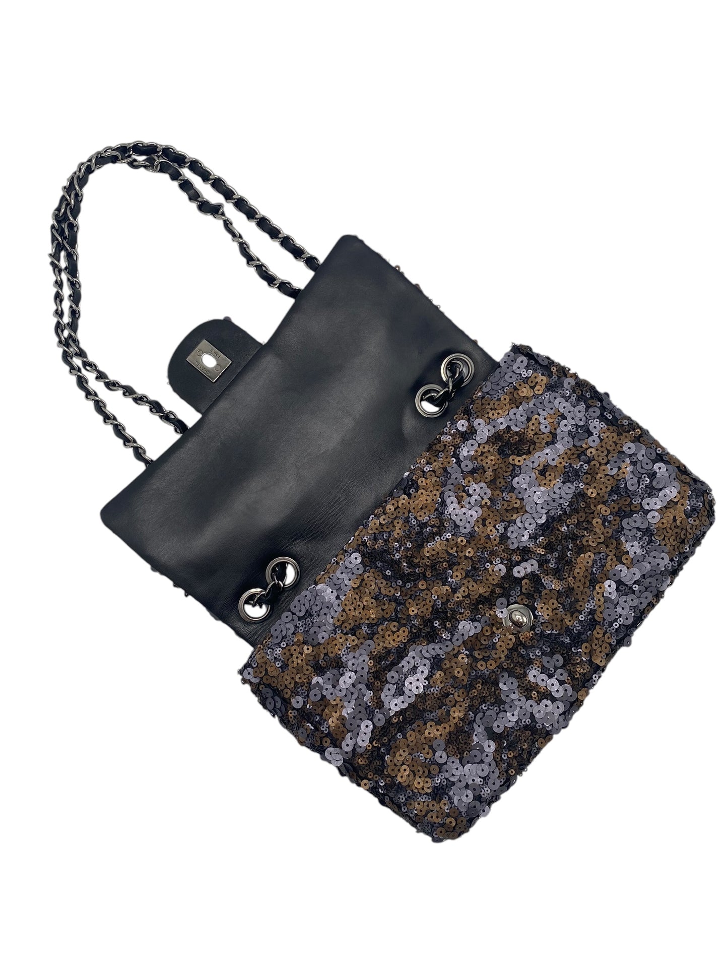Chanel 2013 Medium Multicolor Sequin Classic Flap Bag