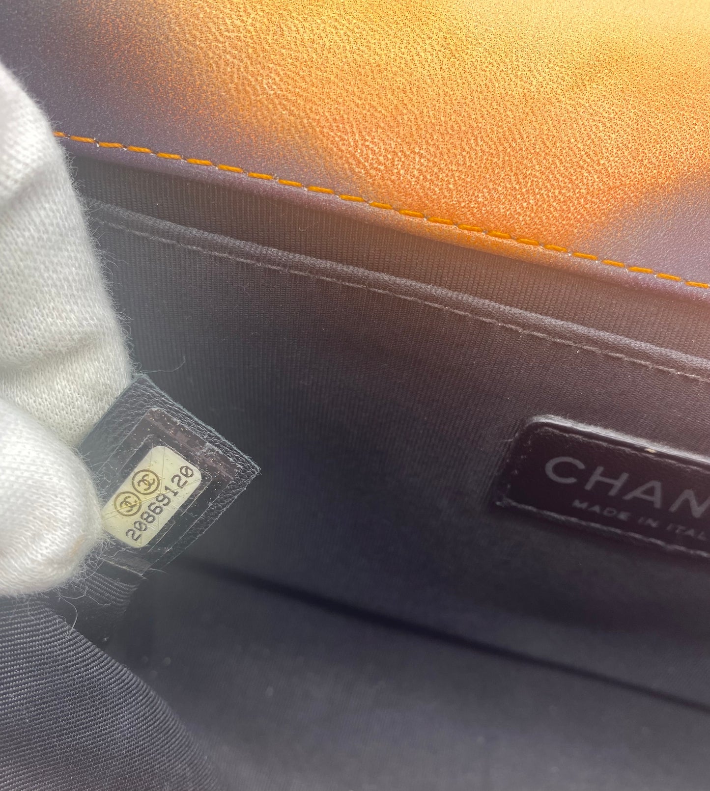 Chanel 15P Limited Edition ‘Flower Power’ Medium Lambskin Boy Flap Bag