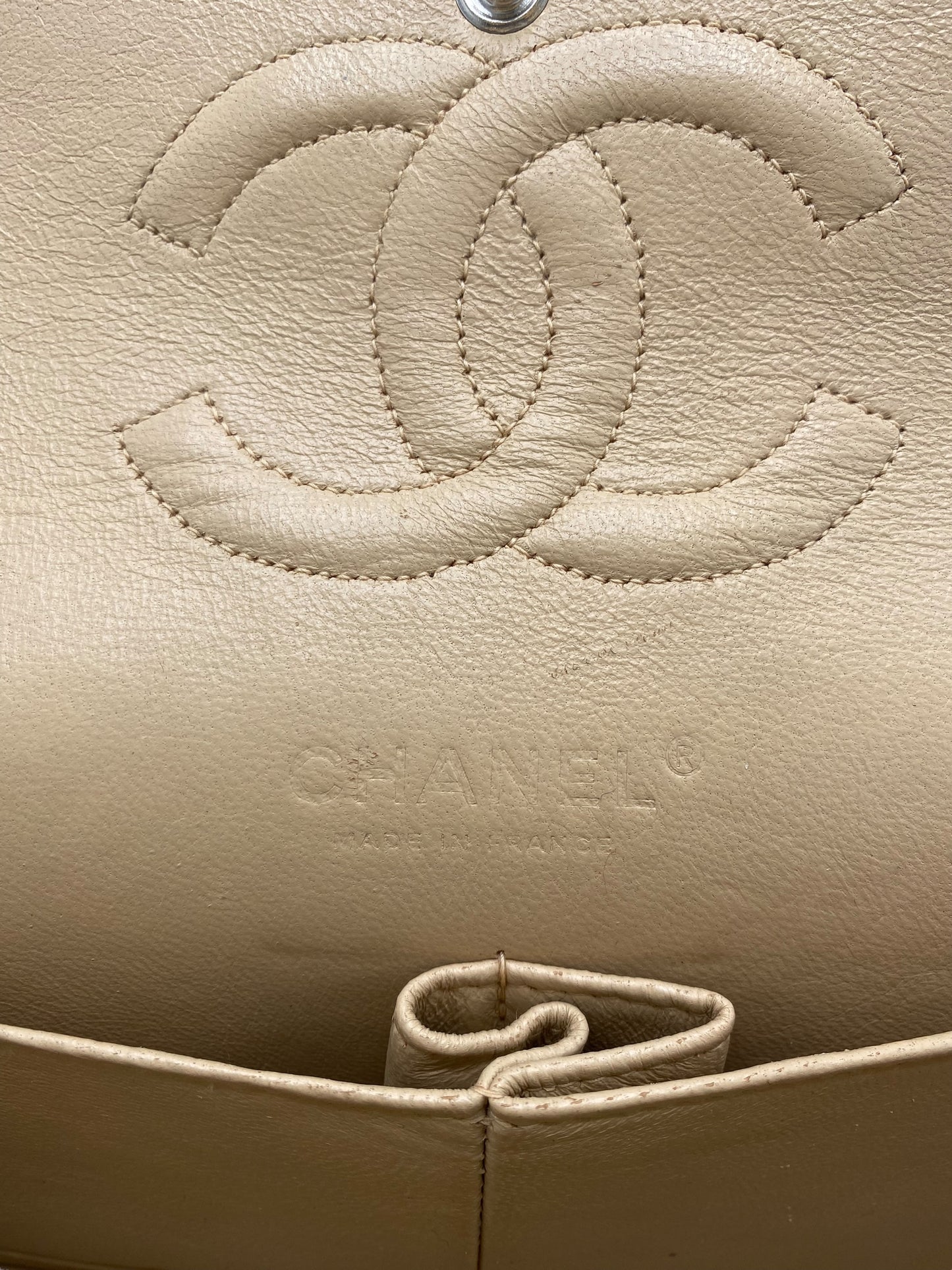 Chanel Multicolor CC Classic Timeless Tweed Medium Double Flap Bag with Ruthenium Hardware