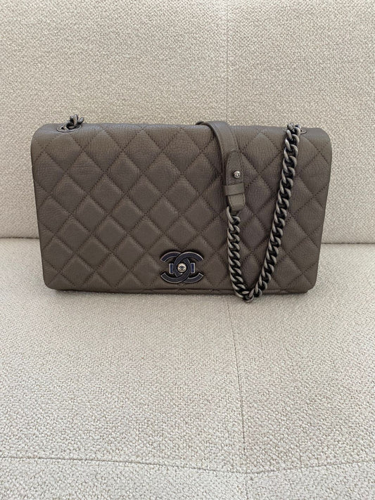 Chanel Large Dark Grey City Rock