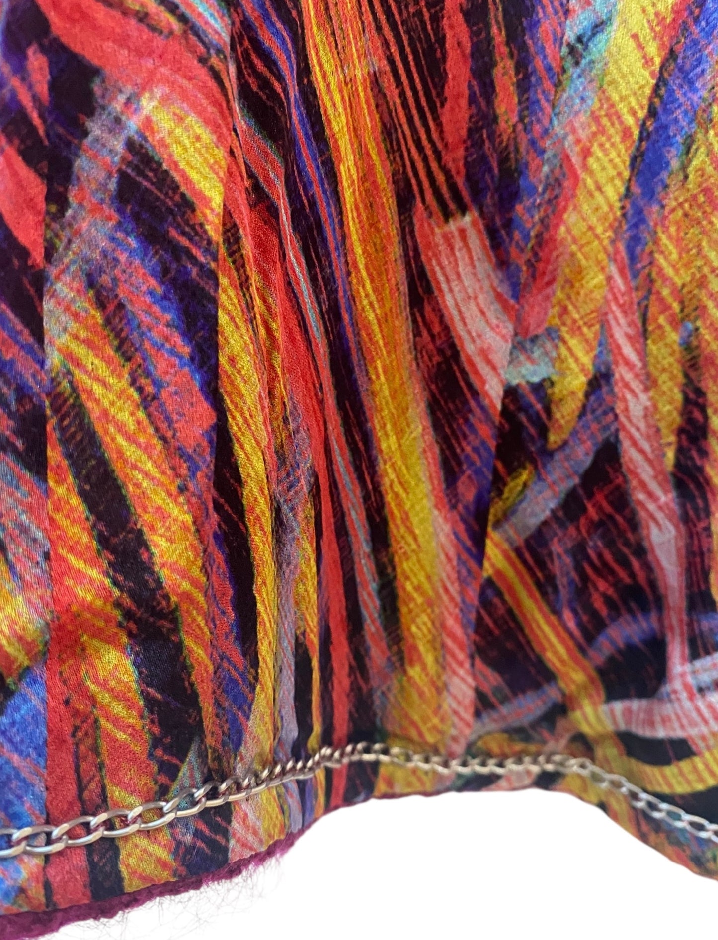 Chanel 14A Supermarket Collection SET Raspberry Pink Jacket & Blouse FR 38