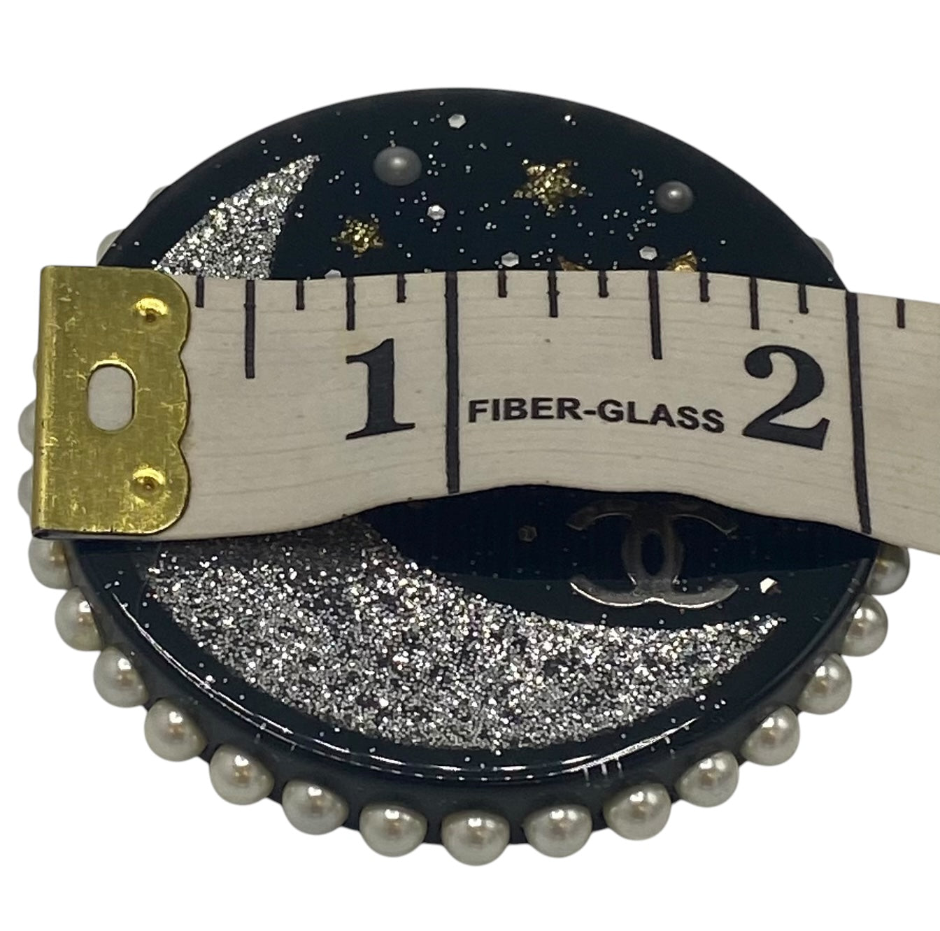 CHANEL 2017 LARGE MOON AND STAR BROOCH