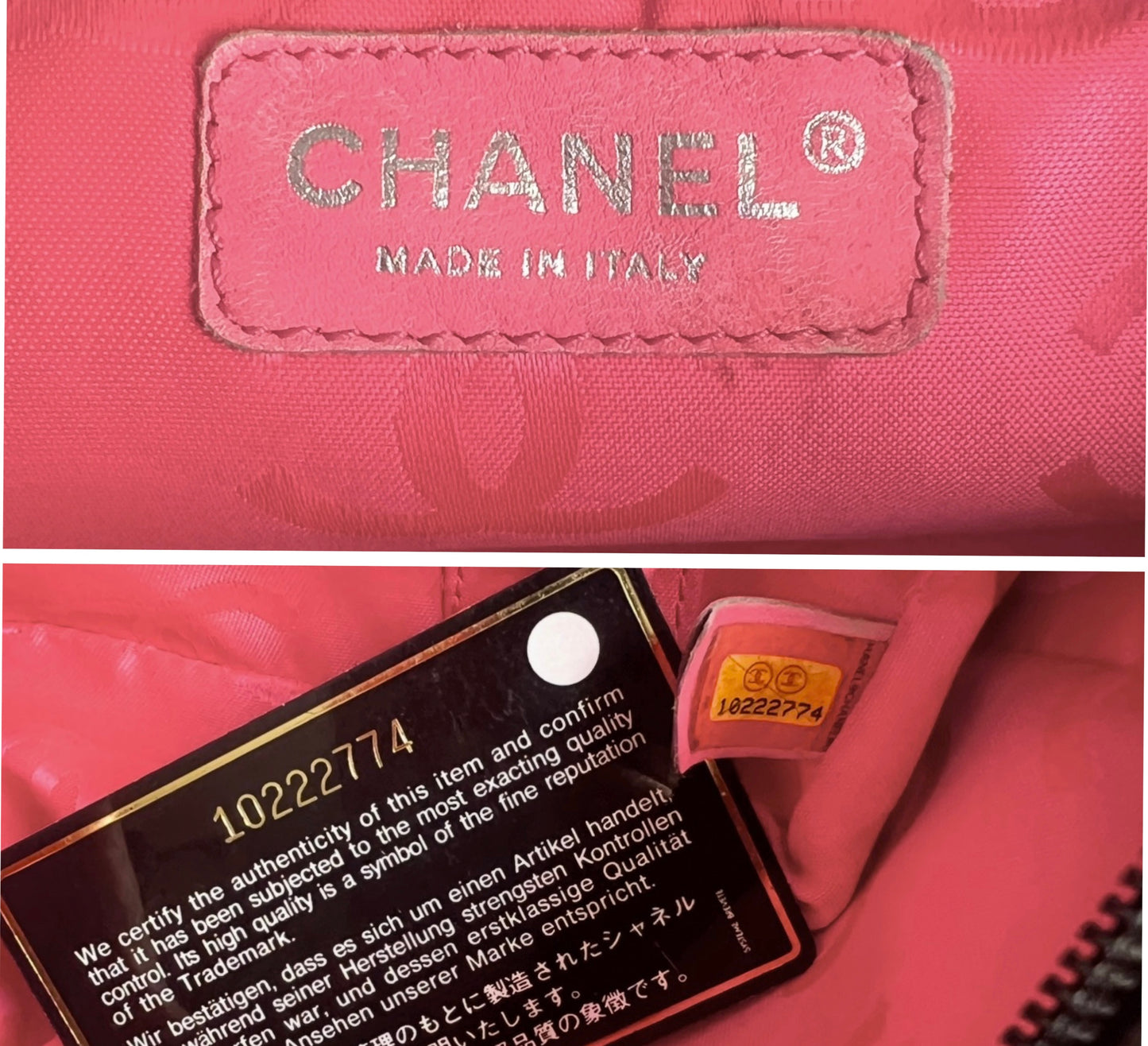 Chanel 2005 Small Cambon Reporter Black Lambskin Handbag SHW