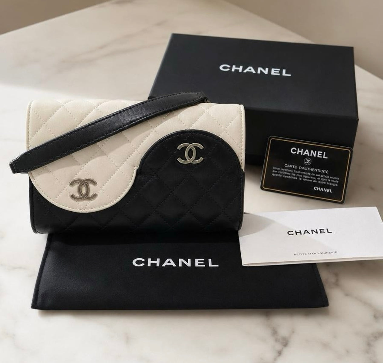 Rare Chanel 16C Paris-Seoul Small Yin Yang Flap Bag
