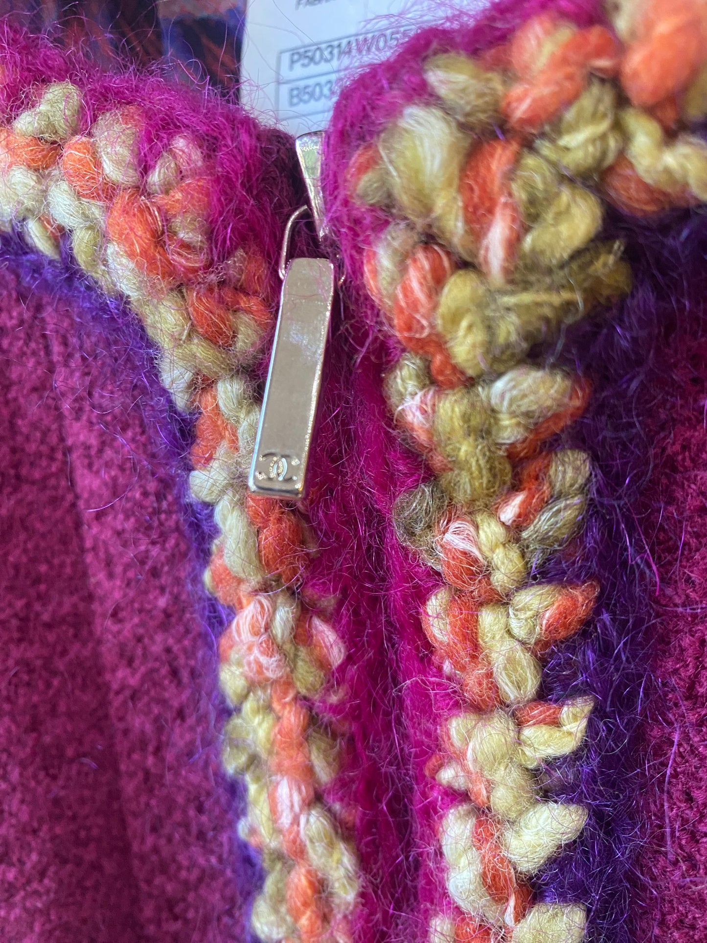 Chanel 14A Supermarket Collection Raspberry Pink Jacket FR 38