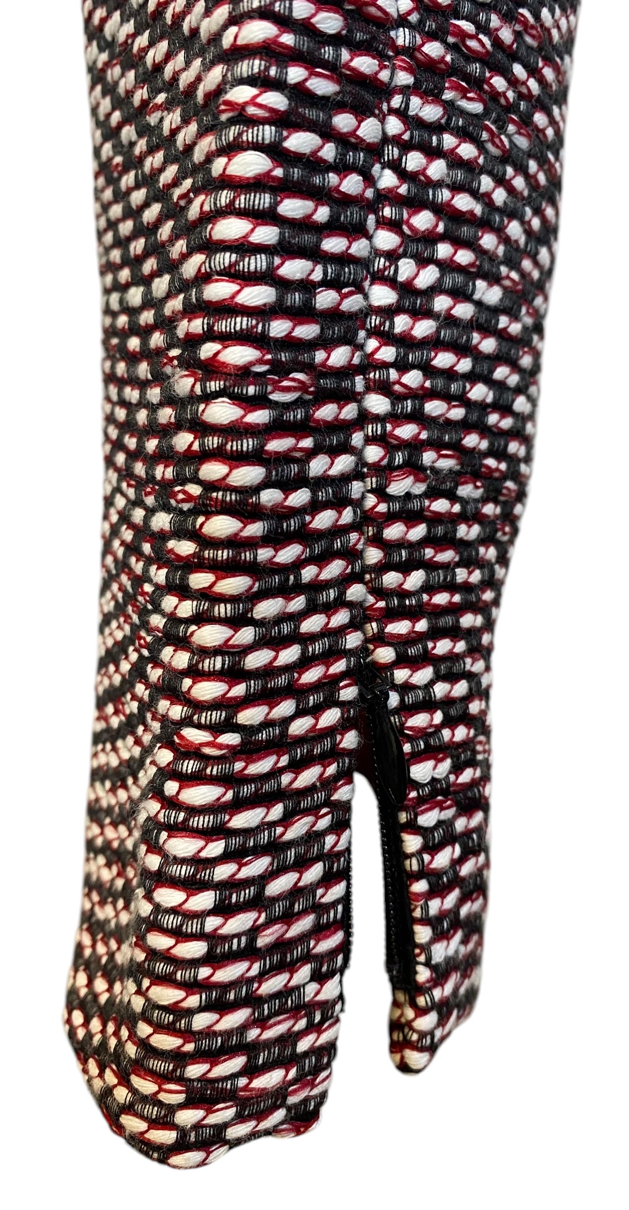 Chanel 19C La Pausa Runway 2 Piece Set Tweed Jacket Matching Capri Pants FR 38