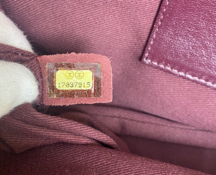 Chanel 2013 Black Quilted Iridescent Calfskin Shiva Jumbo Classic Flap Bag Gold Hardware