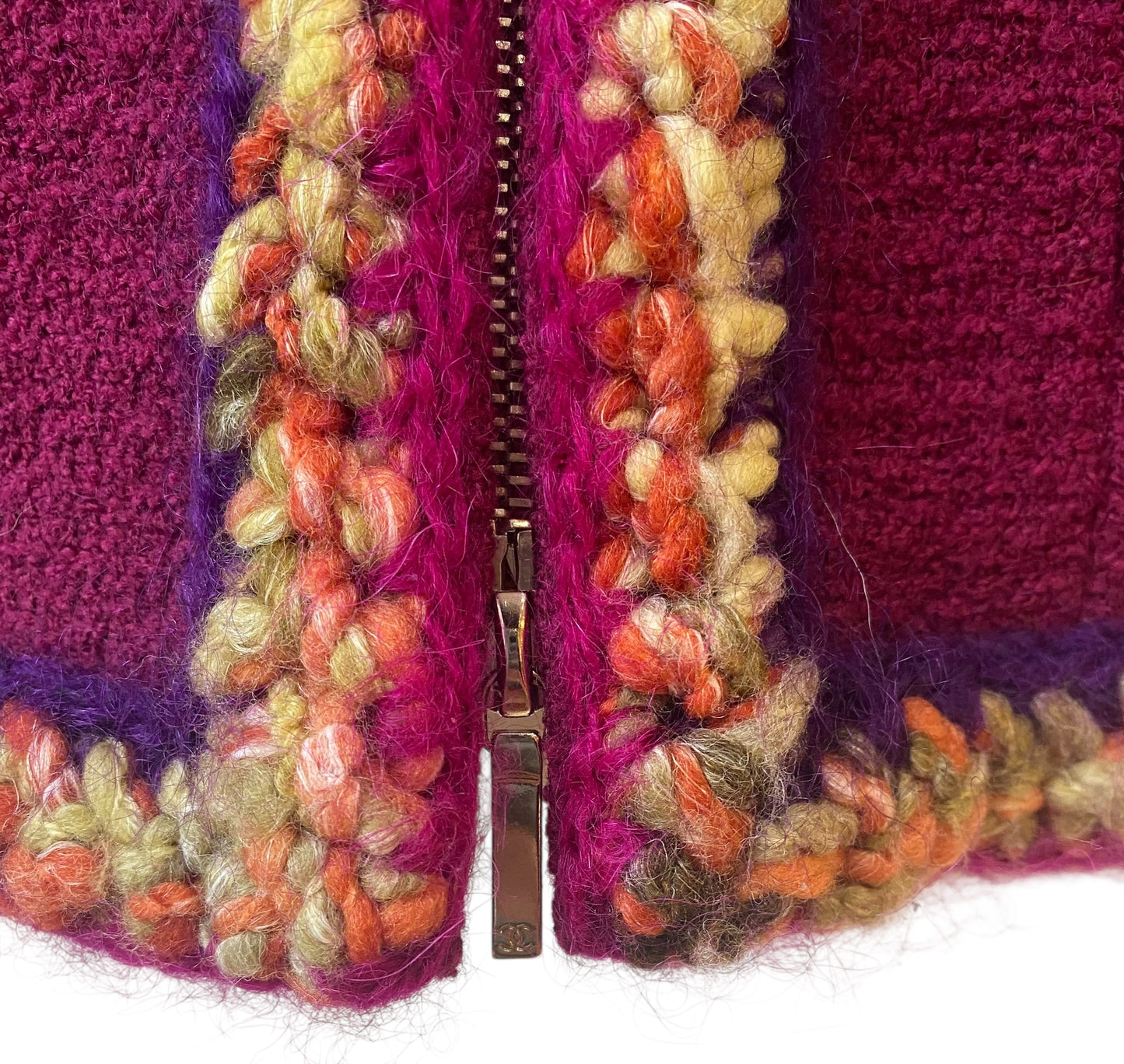 Chanel 14A Supermarket Collection Raspberry Pink Jacket FR 38