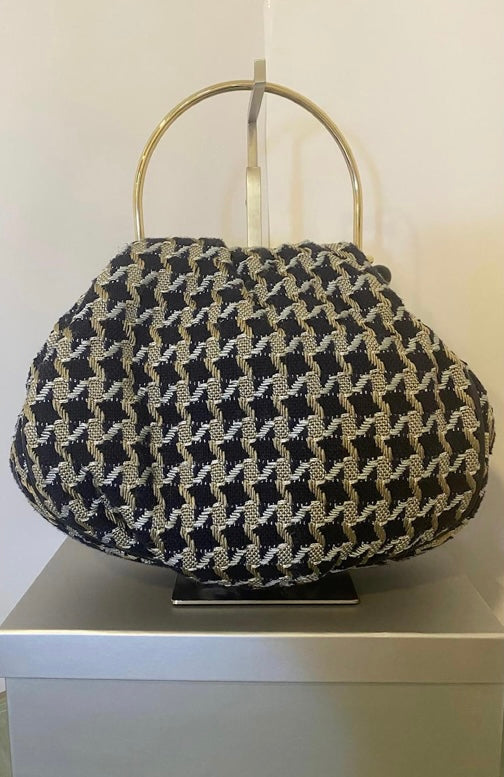 Rare Chanel 05P Runway Tweed Top Handle Basket Bag