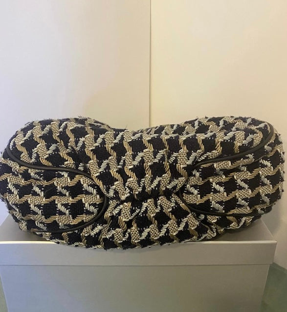 Rare Chanel 05P Runway Tweed Top Handle Basket Bag