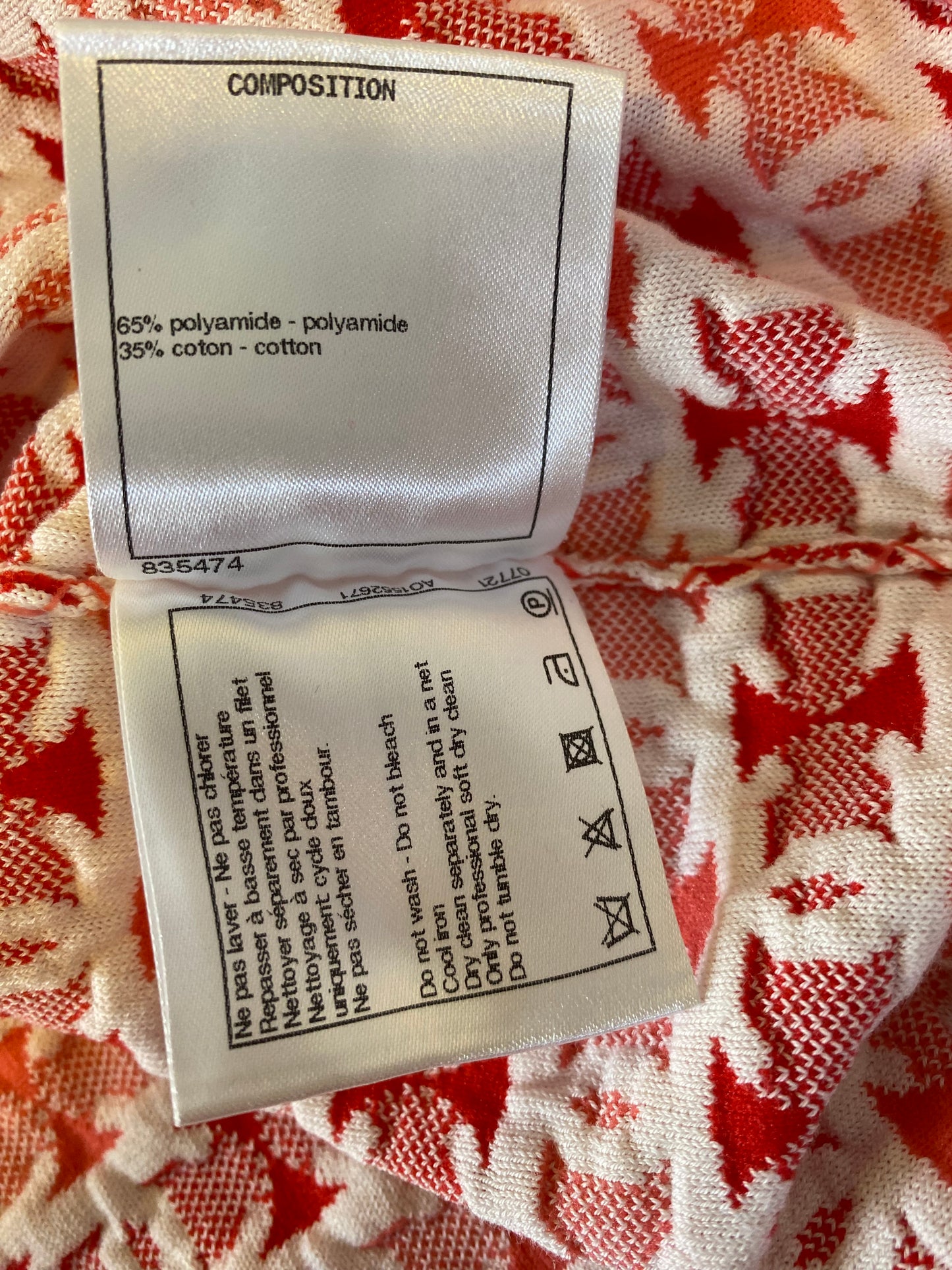 Chanel 19P CC Logo Sleeveless Crop Top Blouse FR 42