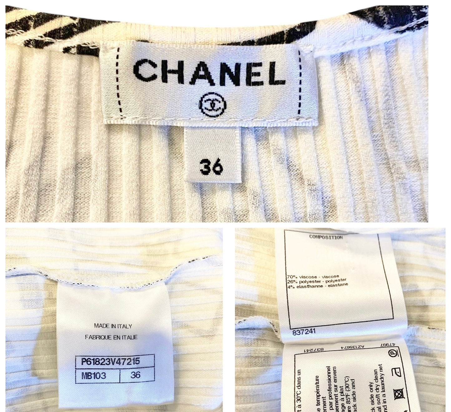 Chanel 19A Paris-New York Egypt Graffiti Tank Top Blouse FR 36