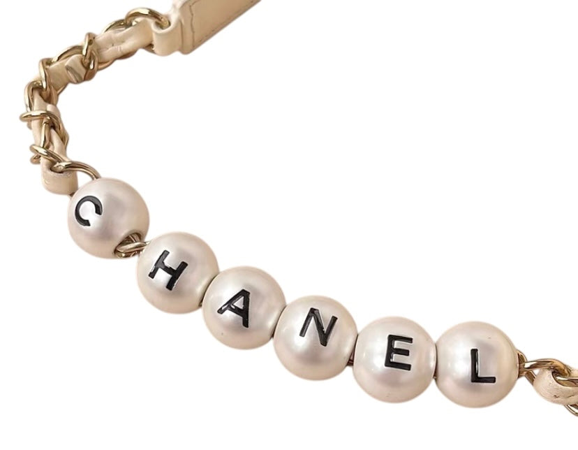 Chanel My Precious Pearls Waist Bag Quilted Lambskin Mini Belt Bag