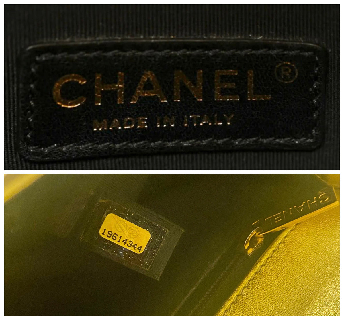 Chanel New Medium Boy Metallic Gold Patent Calfskin Leather GHW